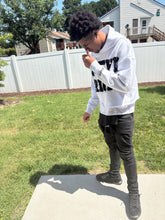 Load image into Gallery viewer, Filthy Rich cropped hoodie
