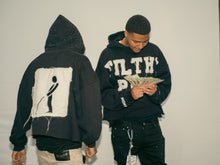 Load image into Gallery viewer, Filthy Rich cropped hoodie
